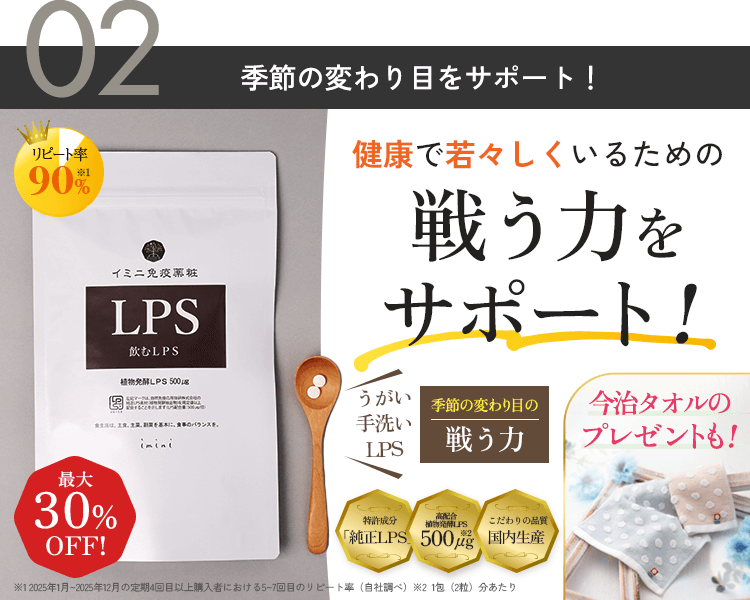 飲むLPS 