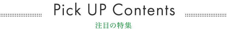 ピックアップ