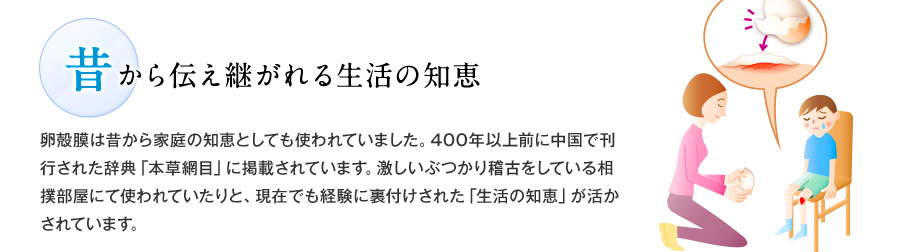 昔から伝え継がれる生活の知恵