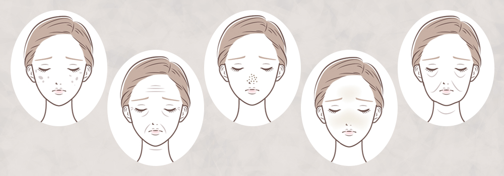 50代で肌が汚いと感じる原因は？