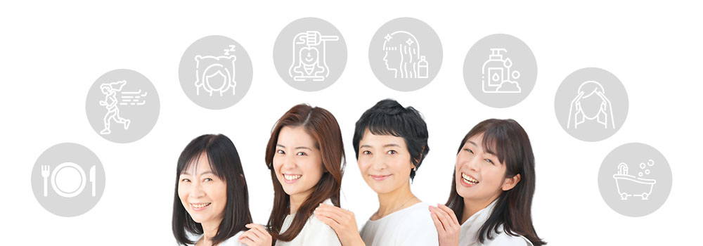 白髪が少ない人の特徴から学ぶ！白髪の予防方法