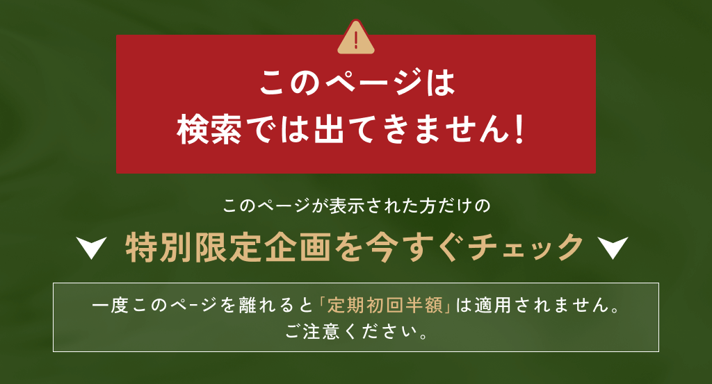 特別限定企画を今すぐチェック！