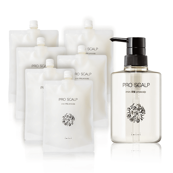 プロスカルプ詰替用6個セット＋専用ボトル1本[25％OFF]