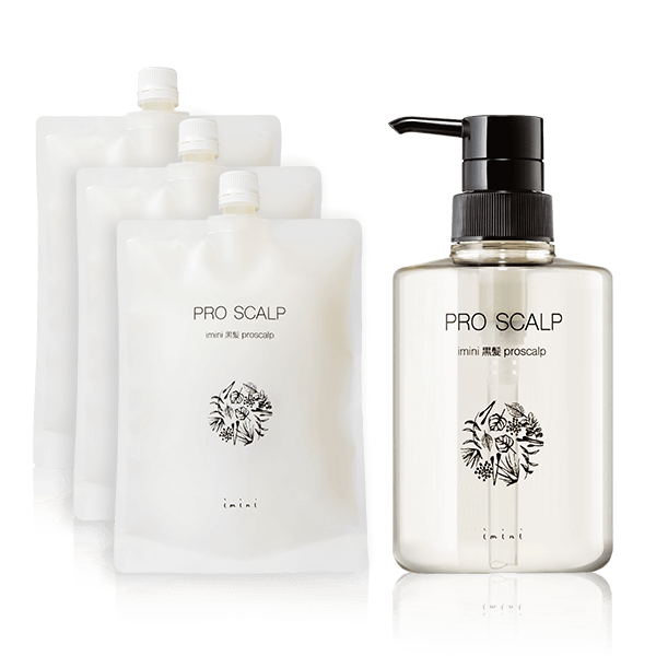 プロスカルプ詰替用3個セット＋専用ボトル1本[20％OFF]